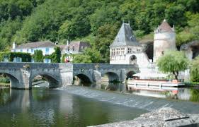 Brantôme and the Chateau and Ruined Abbey at Villars