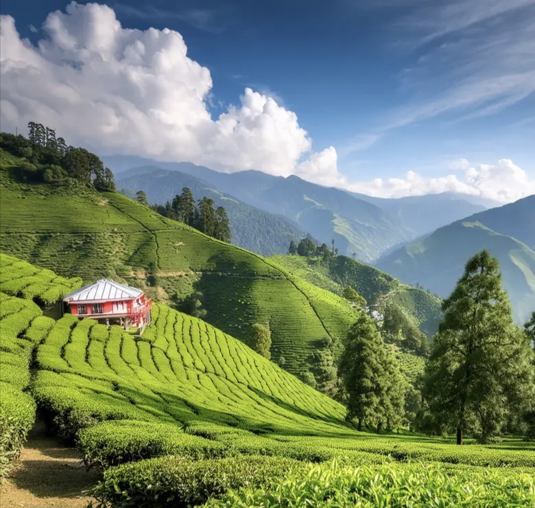 Darjeeling-Himalayan-tea-garden